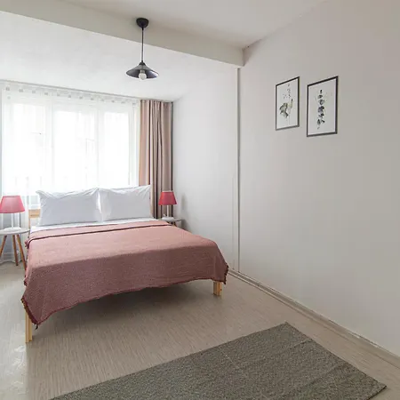 Apartament In Center, 1br Bright Top-floor *